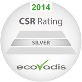 EcoVadis &ndash; CSR Rating 2014 (logo)
